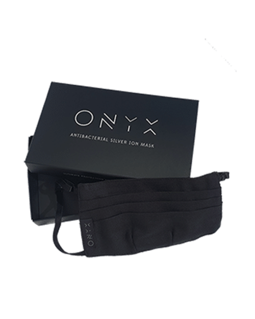 מסכת פנים ONYX מועשרת ביוני כסף הגנה אנטי-בקטריאלית